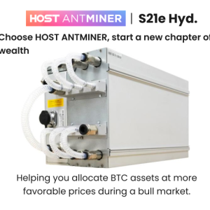Alternative view of HOST ANTMINER S21e Hyd